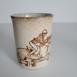 Dunoon Stoneware Mug Made in Scotland Steeplechase Mug
